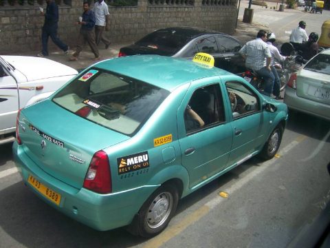 How To Attach Your Car Online With Meru Cabs